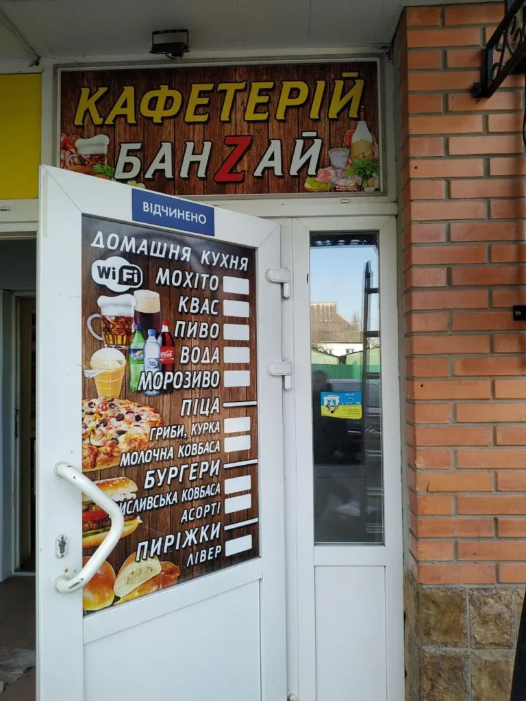 Відеонагляд в кафе